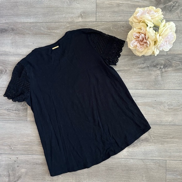 MICHAEL KORS BLACK‎ BLOUSE | SZ M - Picture 2 of 4
